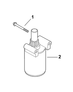 Kohler Sv725-3020 Starting System Diagram and Parts List for Z-FORCE54 (17BF3AGX-17BF3AGX010)(2012) Cub Cadet Lawn Tractor